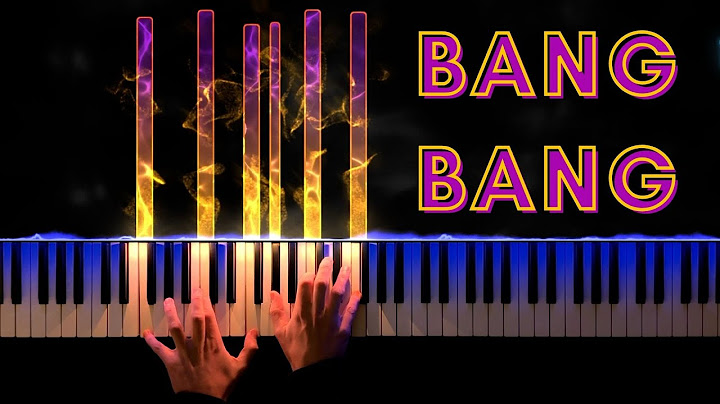 Bang Bang Piano version - Piano performance video thumbnail