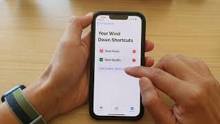iPhone 13/13 Pro: How to Set iPhone to Automatically Open Apps When Sleep Focus Wind Down Starts