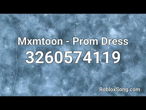 Mxmtoon Prom Dress Roblox Id Music Code Youtube - prom dress roblox song id