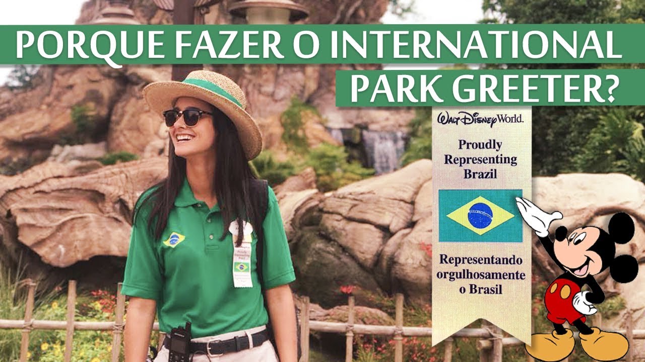 Trabalhar Na Disney De Novo? Porque fazer o International Park Greeter ? | Segunda Estrela