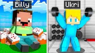 FETTER BILLY vs STARKER UKRI Challenge in Minecraft!