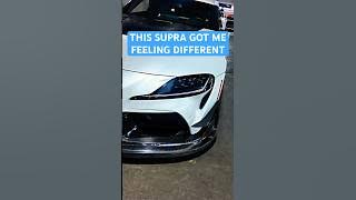 THIS SUPRA GOT ME FEELING DIFFERENT