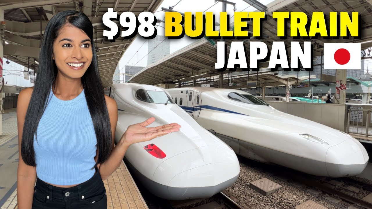 Riding Japan's $98 Bullet Train from Tokyo to Kyoto (Worth it?) 🇯🇵