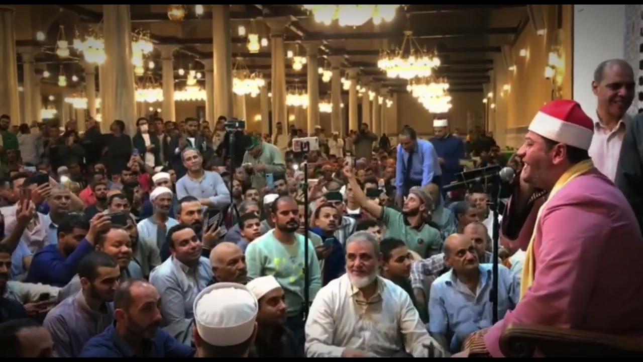 الشيخ ياسر الشرقاوي و التلاوة الكاملة من الأمسية الدينية من رحاب مسجد مولانا الإمام الحسين