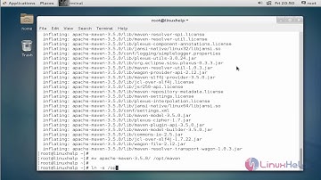 How to install Apache Maven in CentOS 7