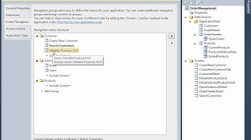 #14 - How Do I: Modify the Navigation of Screens in a LightSwitch Application?