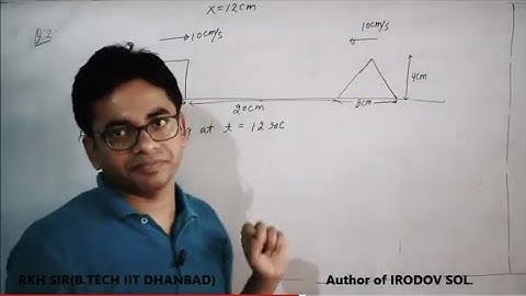 Lecture-14: Reflection from fixed boundary and average level question by RKH Sir