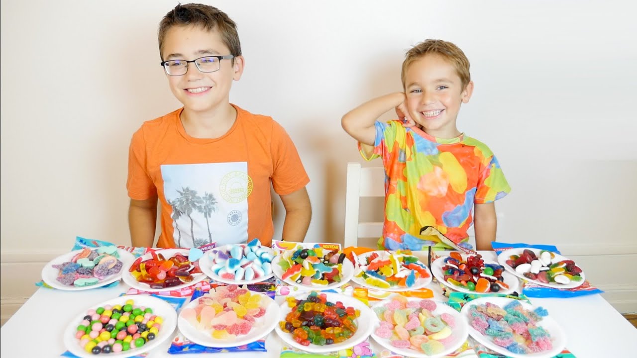 MAXI Dégustation Nouveaux Bonbons HARIBO - Partie 2/2