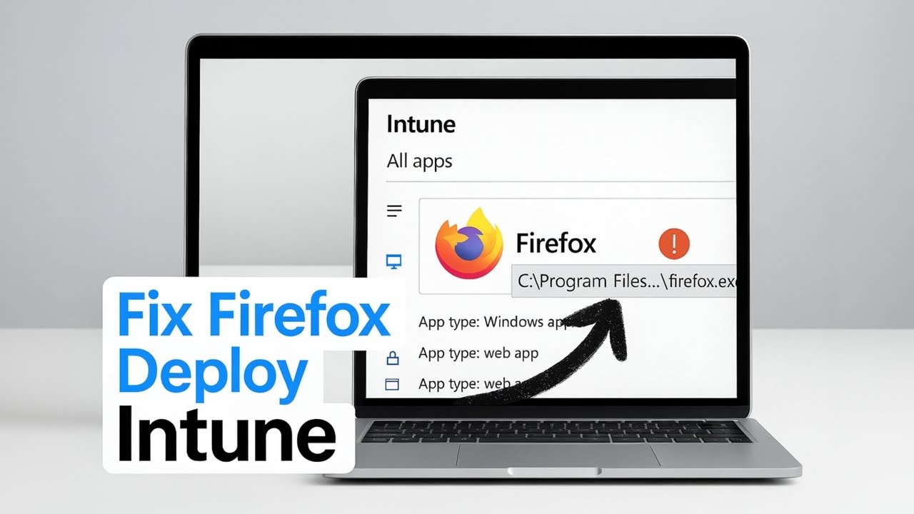 How To Fix Mozilla Firefox Installation Failed When Deploying Using Microsoft Intune