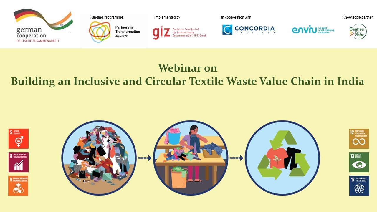 GIZ SZW  Webinar on inclusive and circular textile waste management  March 27 2024