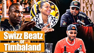 Swizz Beatz or Timbaland ? | Legendary Producers Conversation On Drink Champs 👀🔥