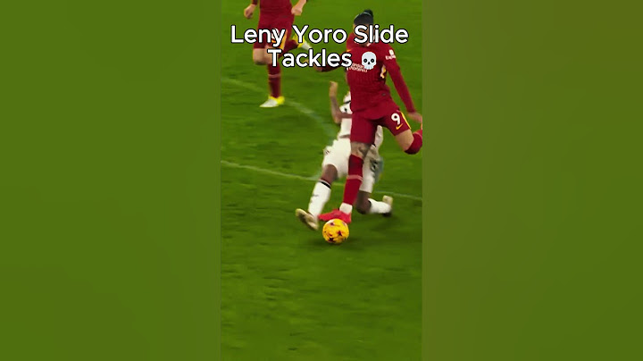 Bro Has slide tackle+ irl
