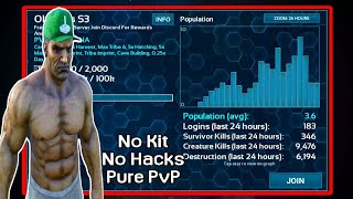 Best Pure PvP Server for Ark Mobile • Pure Grind with No kit,Help and Hacks