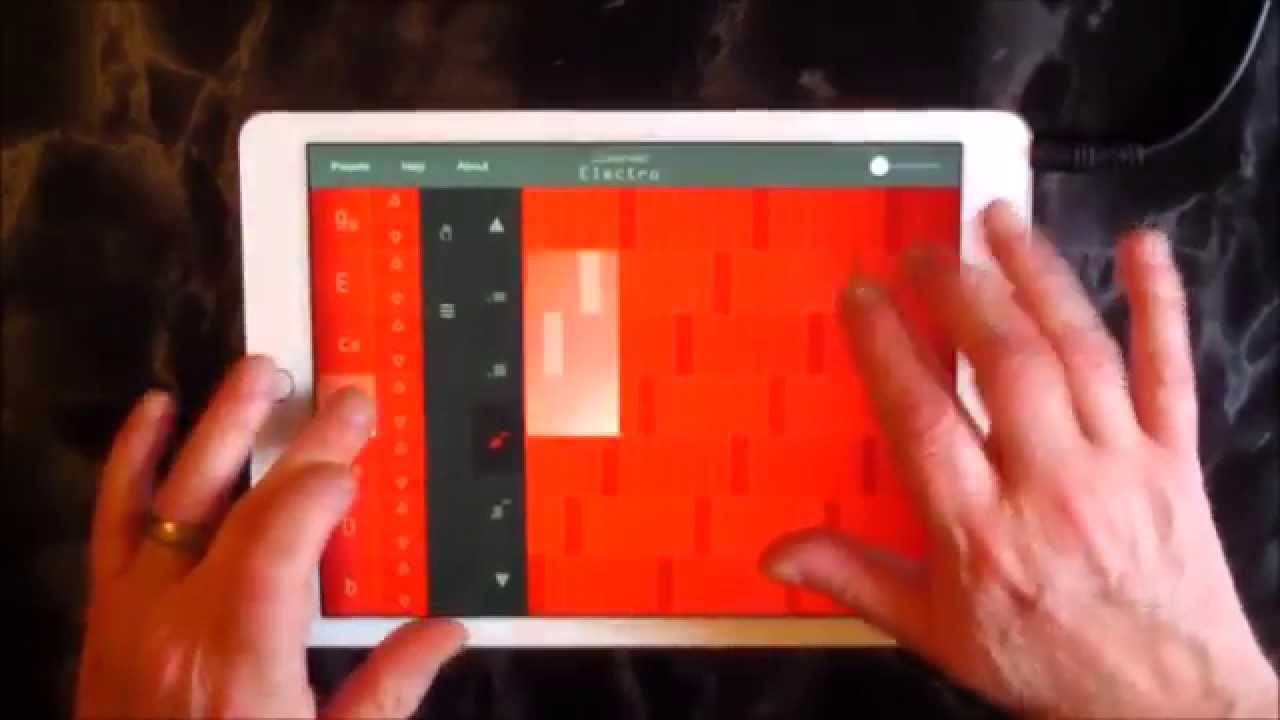 Soundprism Electro by Audanika, Demo and Tutorial for iPad