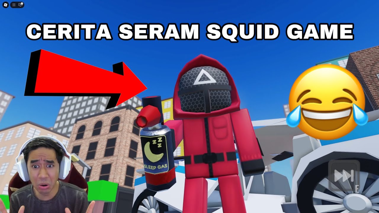 CERITA SERAM SQUID GAME 😈 MEGA SQUID GAME OBBY 😭 PART 1 😂
