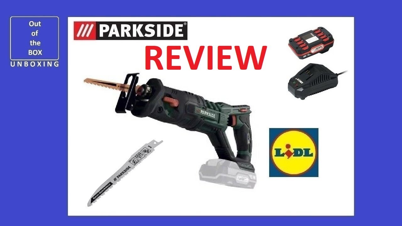 Parkside Cordless sabre saw PSSA 20-Li A1 Battery and Charger are not included