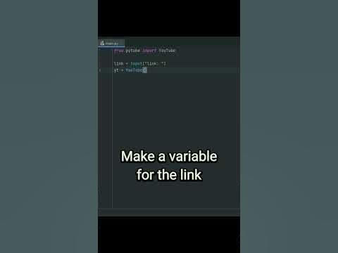 How to make a YouTube downloader with Python - YouTube