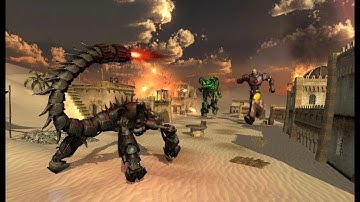 ► Scorpion Super Robot Hero Transform Wars (White Sand 3D Games Studio) Android Gameplay