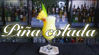 🍹RECETA PIÑA COLADA🍍/ COCKTAIL / TUTORIAL BARTENDER