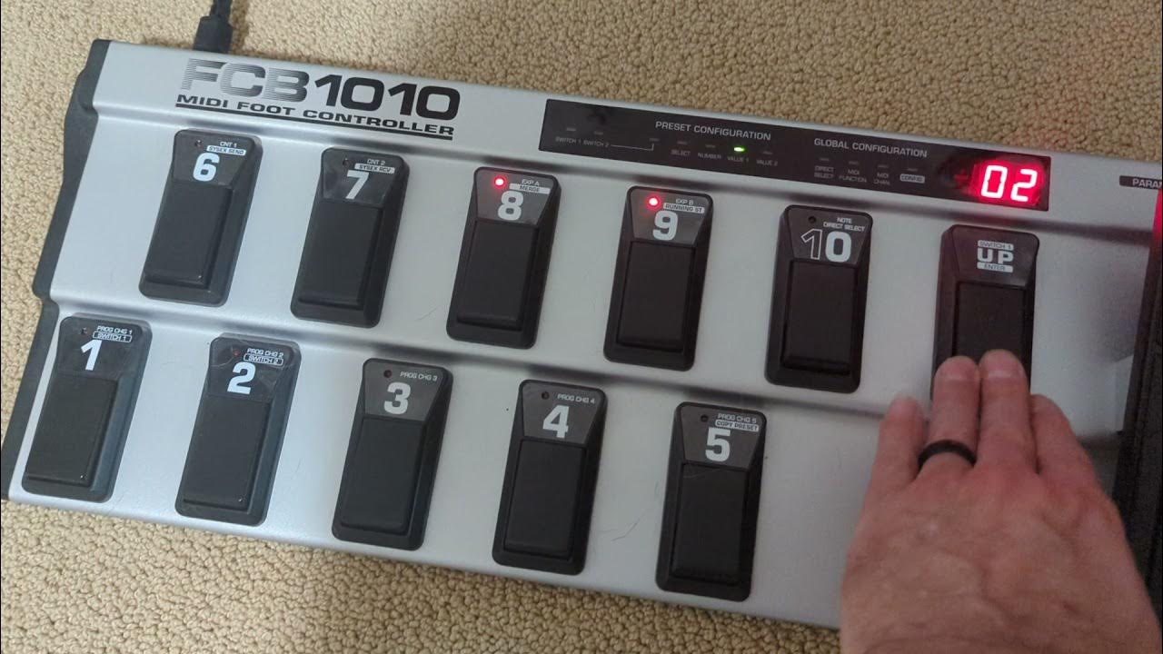 Behringer FCB1010 MIDI Controller & Neural DSP Quad Cortex YouTube