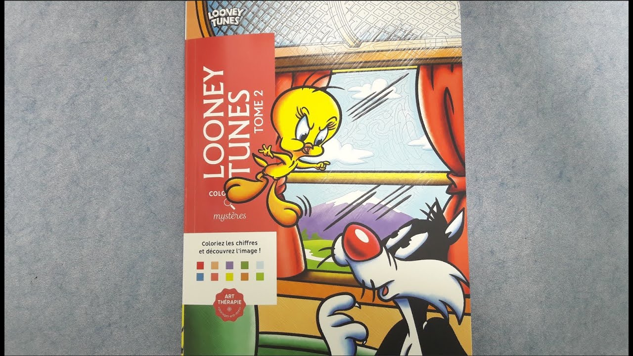 Coloriage mystère Looney Tunes 2 - YouTube