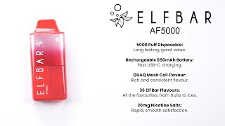 Elf Bar AF5000 Unboxing & Setup