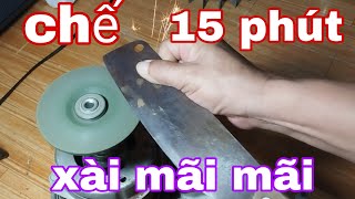 @ chế máy mài từ motor máy giặt, hay chưa từng có trên Youtube.