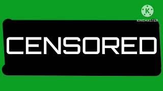 Censored In A Green Screen