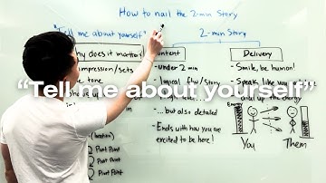 Giving a killer 2 min story is shockingly uncomplicated