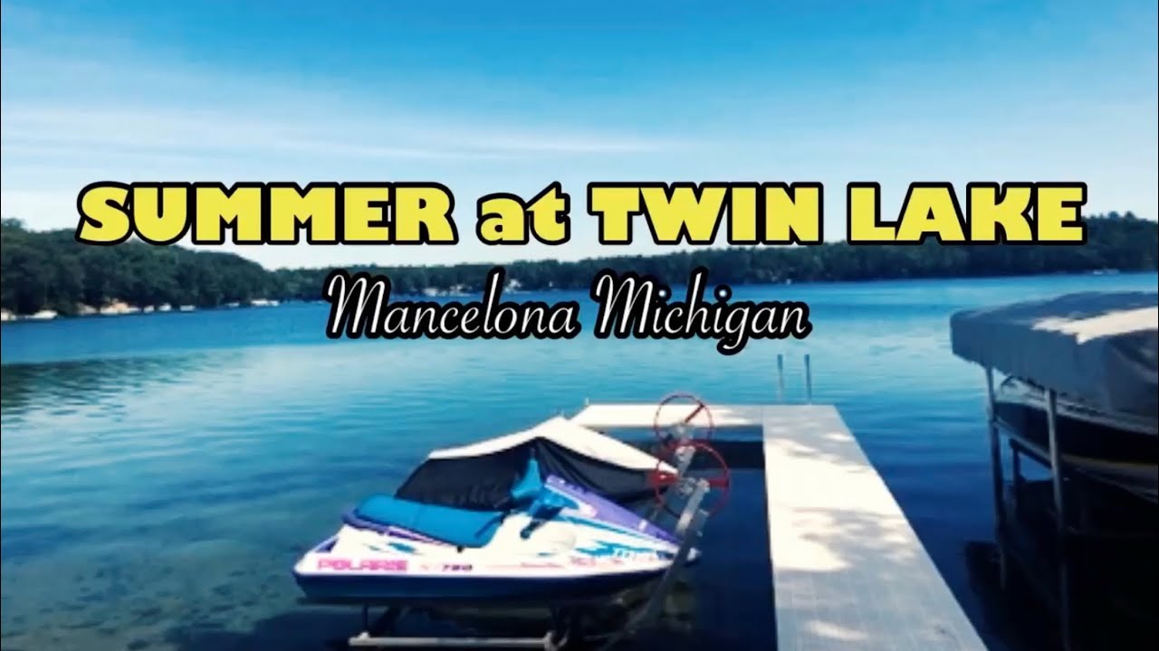SUMMER AT TWIN LAKE MANCELONA MICHIGAN SUMMER Travel Vlog