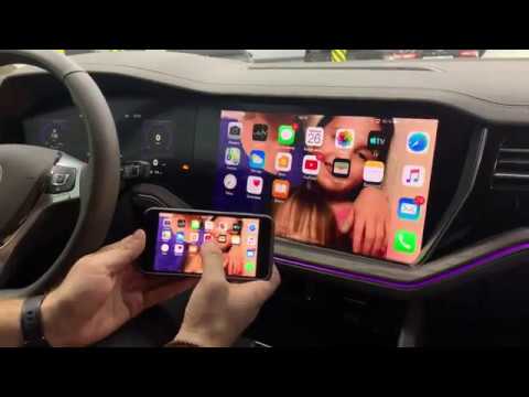 VW Touareg 3 CR - Apple TV, iPhone Mirrorlink