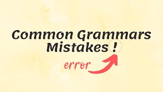 Grammatical errors in writing مشروع تخرج عن الأخطاء القواعدية في مهارة الكتابة