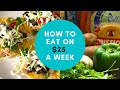 EAT FOR $25 A WEEK tasty cheap meal plan with easy recipes || TACO WEEK