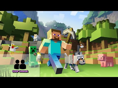 How to play splitscreen in Minecraft with double keyboards and mouse *Nucleus Coop tutorial
