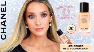 NEW CHANEL LES BEIGES HEALTHY GLOW HYDRATION AND LONGWEAR FOUNDATION REVIEW *REFORMULATED*