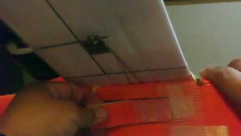 rc foamboard triangle fuselage scratch build