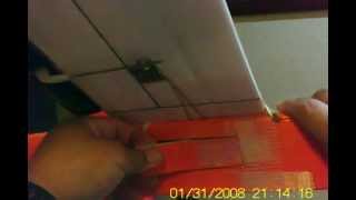 rc foamboard triangle fuselage scratch build