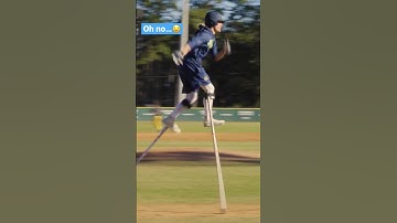 Batter on Stilts FALLS | The Savannah Bananas #shorts #bananaball #bananaland