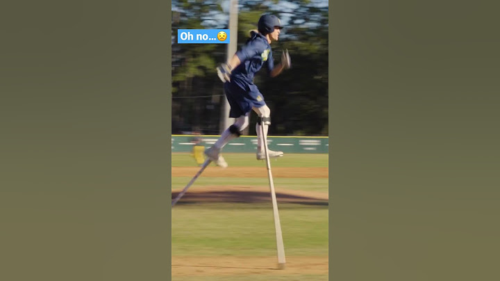 Batter on Stilts FALLS | The Savannah Bananas #shorts #bananaball #bananaland