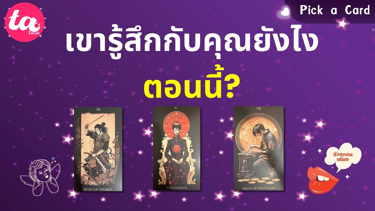 Pick a Card :เขารู้สึกกับคุณยังไงตอนนี้? 💭❤️✨ : Timeless EP164