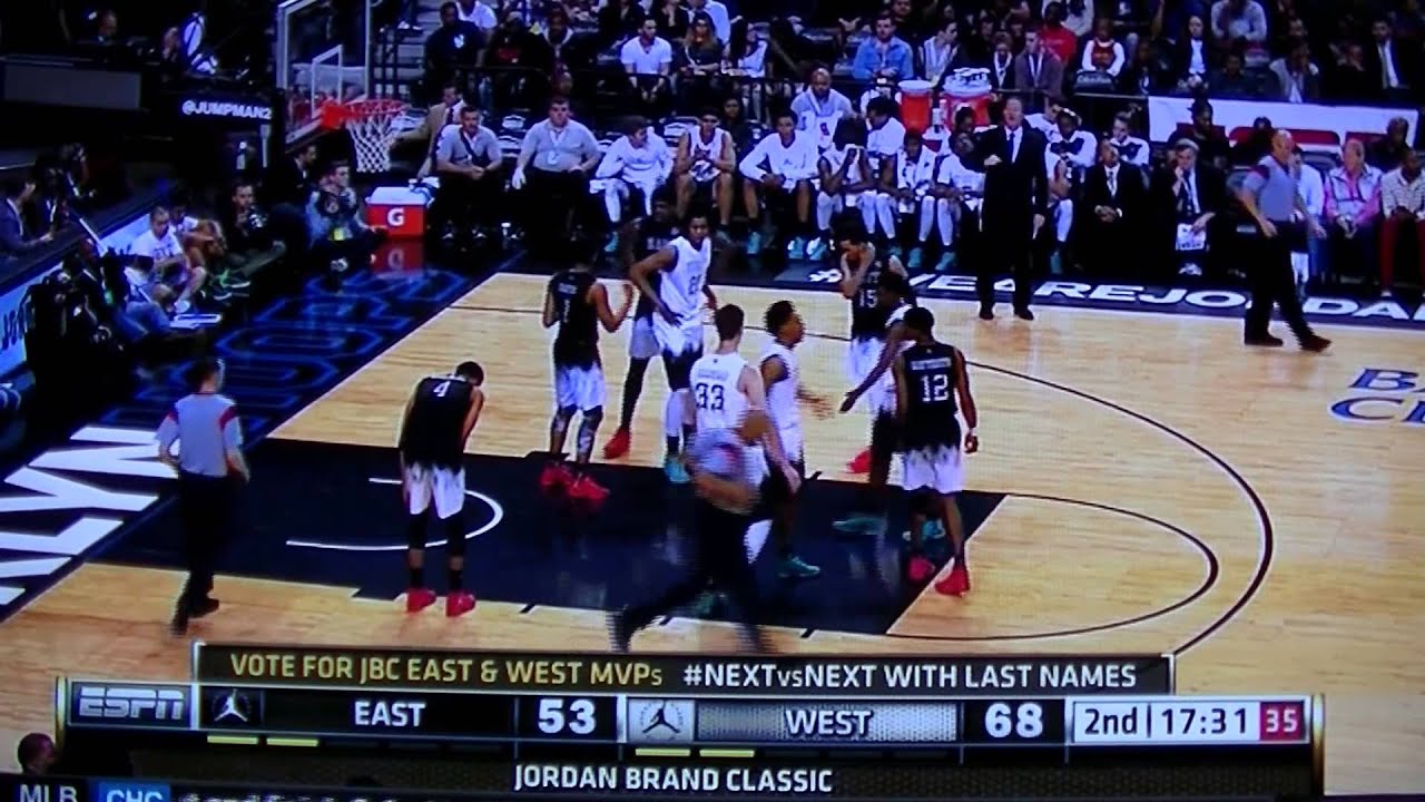 Jordan Brand Classic West Team guard Allonzo Trier during the