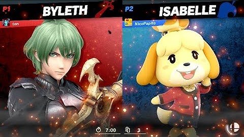 Smash Ultimate: Byleth vs isabelle