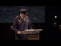 נאום מפקד חיל-האוויר בטקס יום השואה במכון משואה