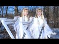 WITHIN TEMPTATION - Ice Queen (Harp Twins) Camille and Kennerly HARP METAL