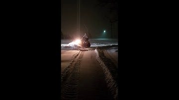 Cub Cadet 3240 Snow Plowing
