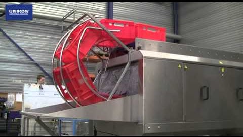 UNW-3000 Crate & Pallet Washer with Crate Return System (UNIKON)