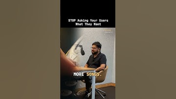 STOP Asking Users What They Want  🛑 #shorts