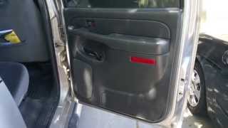 How To: Remove Rear Door Panel on a  