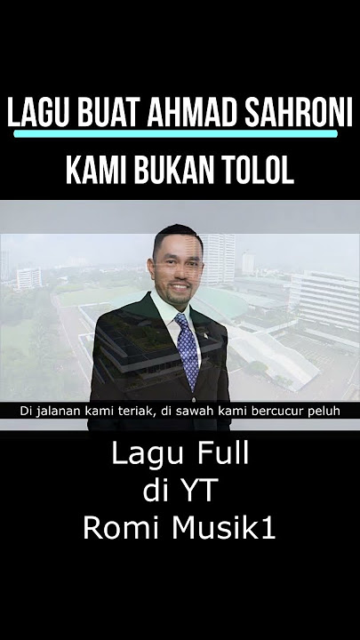 Kami Bukan Tolol Ya Pak...