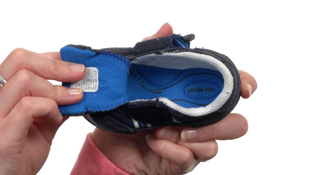 Scarpe da passeggio Stride Rite SRT SM bambini Dawson marroni in